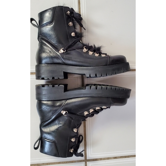 Like New! All Saints Franka Shearling Boots size 36 - Picture 13 of 14